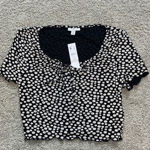 NWT women’s Topshop crop top